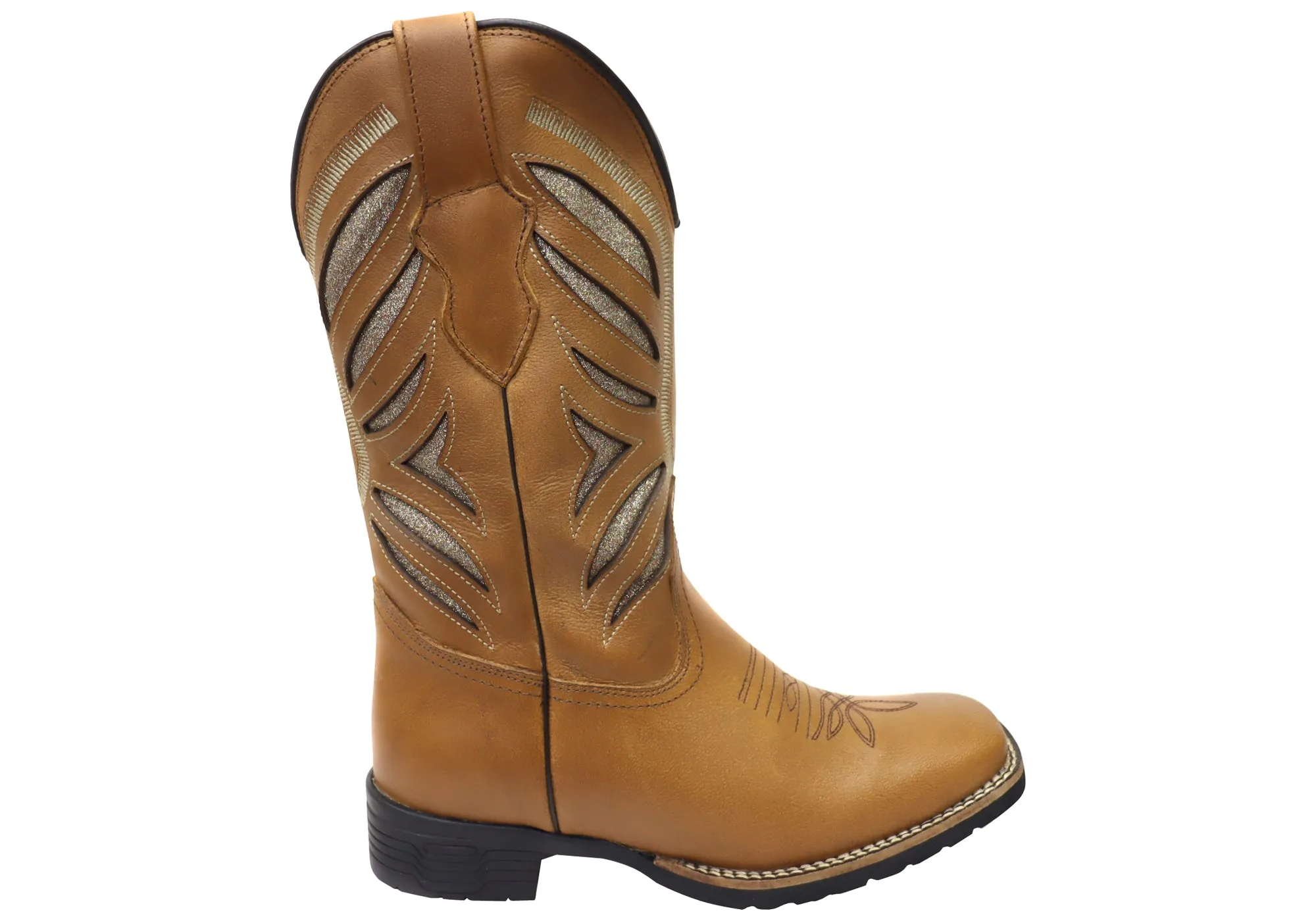 Arch support D Milton Cora Womens Comfortable Leather Western Cowboy Boots