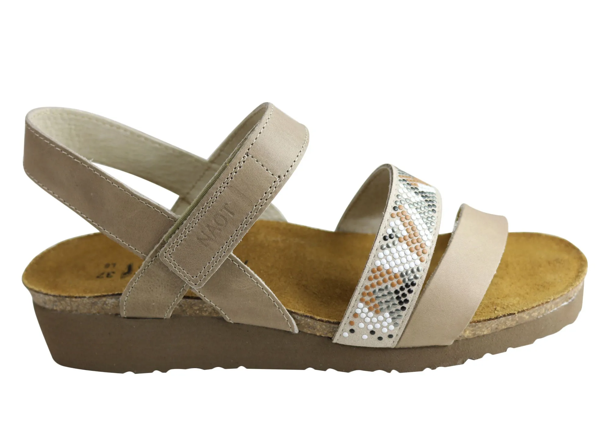 Naot Gwyneth Womens Leather Comfortable Supportive Sandals Adventure Time Chic Vibe