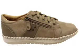 Scholl Orthaheel Womens Wren Comfortable Casual Shoes Cushioned Choice