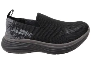 Pressure Relief Insoles Stability Enhancing Structure Align Thorne Womens Supportive Wide Fit Arch Support Slip On Sneakers