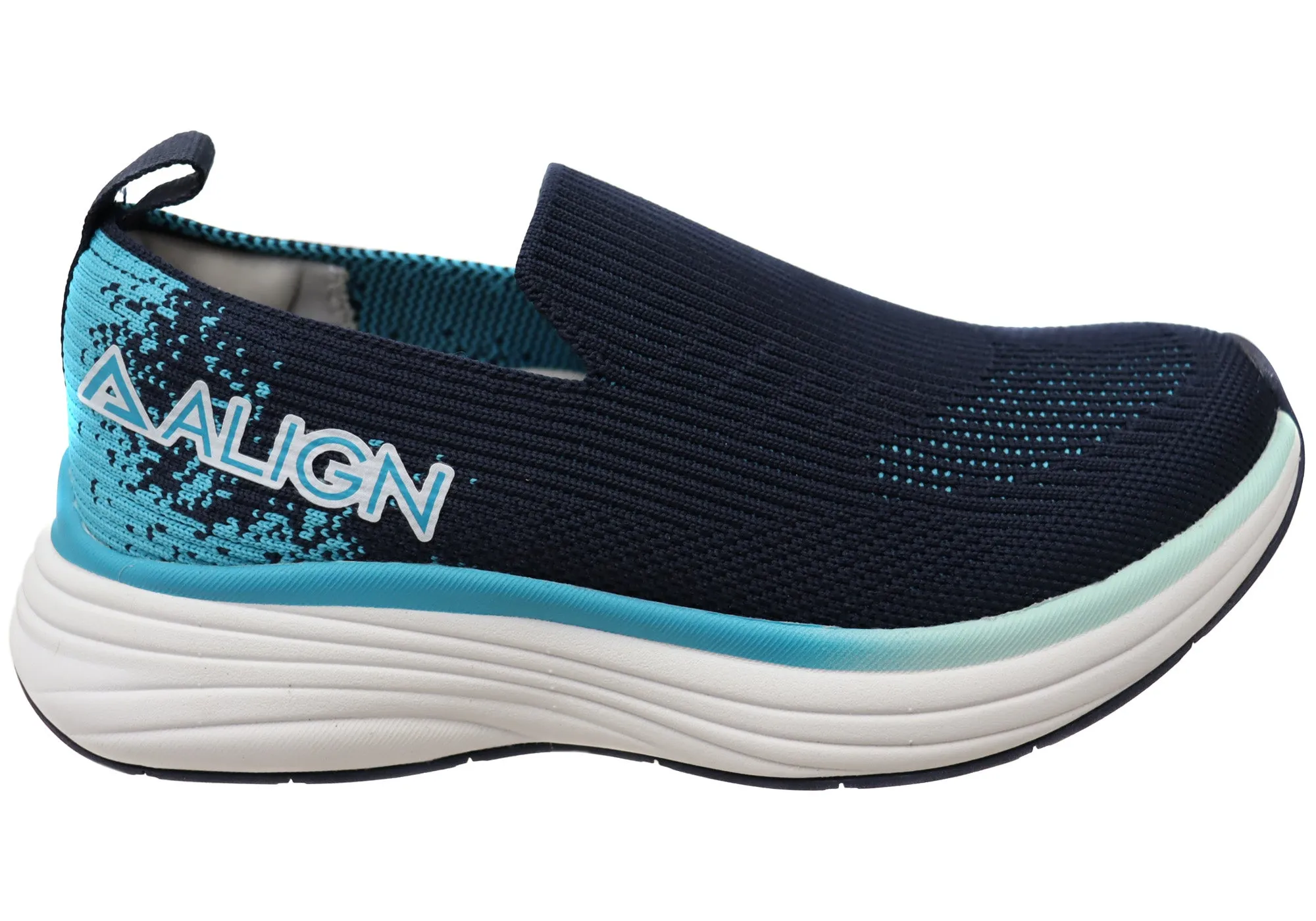 Street Wear Align Thorne Womens Supportive Wide Fit Arch Support Slip On Sneakers