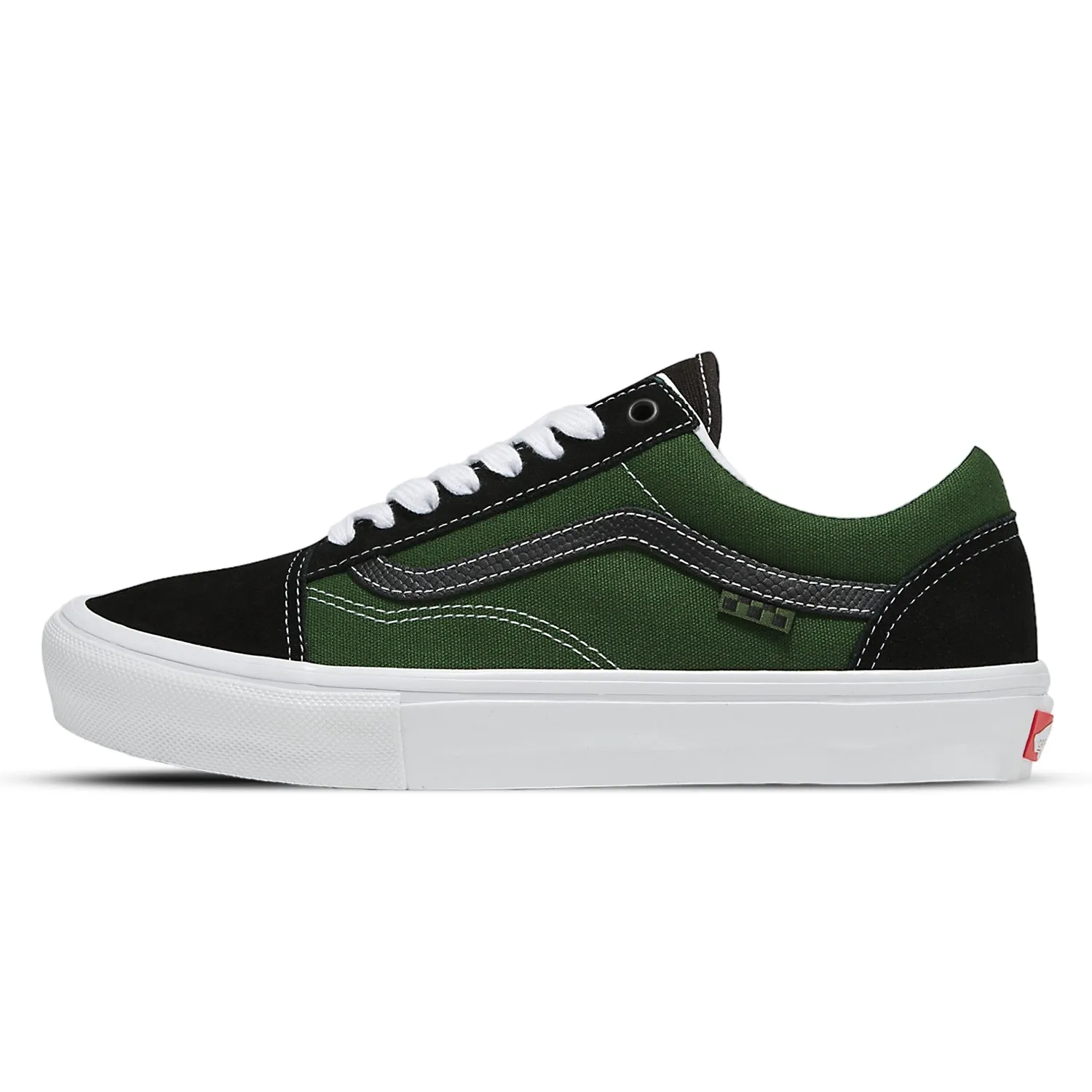 Dual Tone waterproof Vans Skate Old Skool Safari Black/Greenery