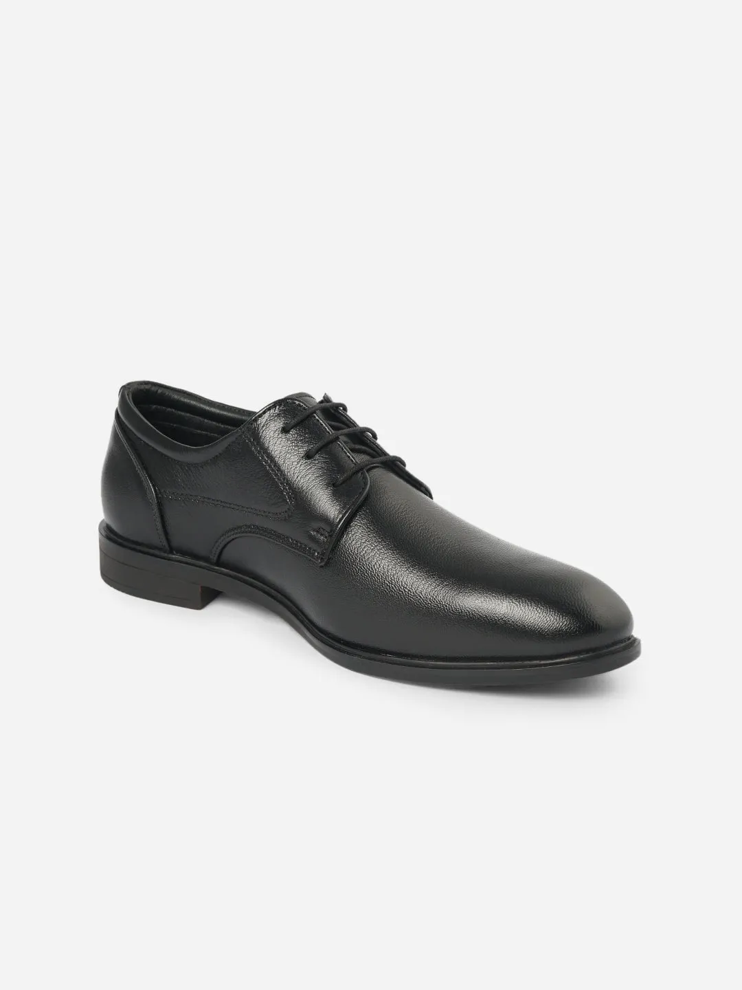Professional Wear Men's Black Round Toe Lace Up Formal (ID6023)