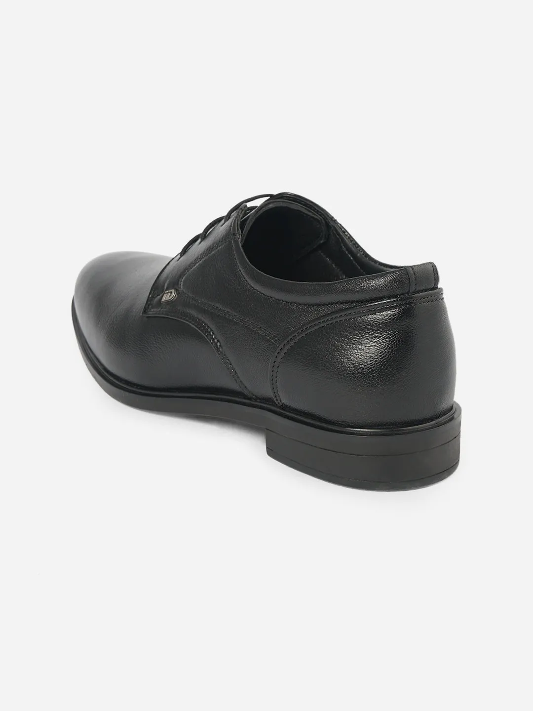 Men's Black Round Toe Lace Up Formal (ID6023) Skill Craft Command Style
