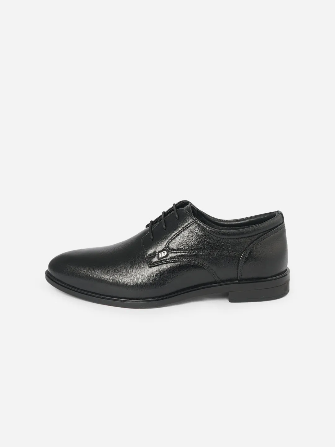 Formal Sharp Men's Black Round Toe Lace Up Formal (ID6023)
