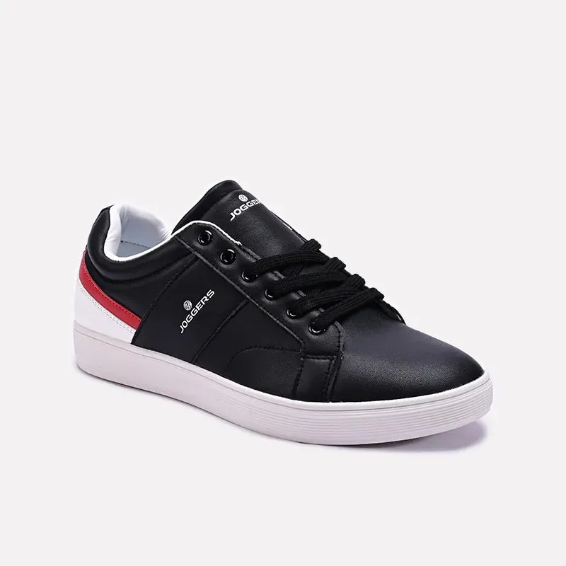 Black Classic Sneakers For Men 0120574 Snug Ankle Hugger Everyday Comfort