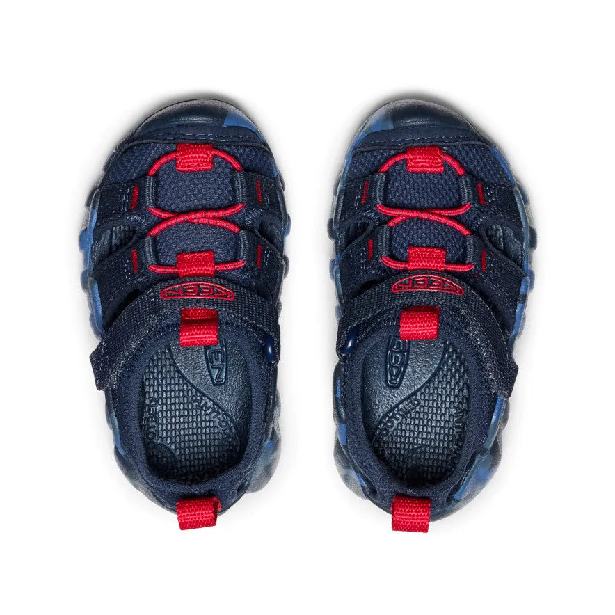 Flexible Build Water Resistant Toddlers' Hyperport H2 Sandal  |  Naval Academy/Red Carpet