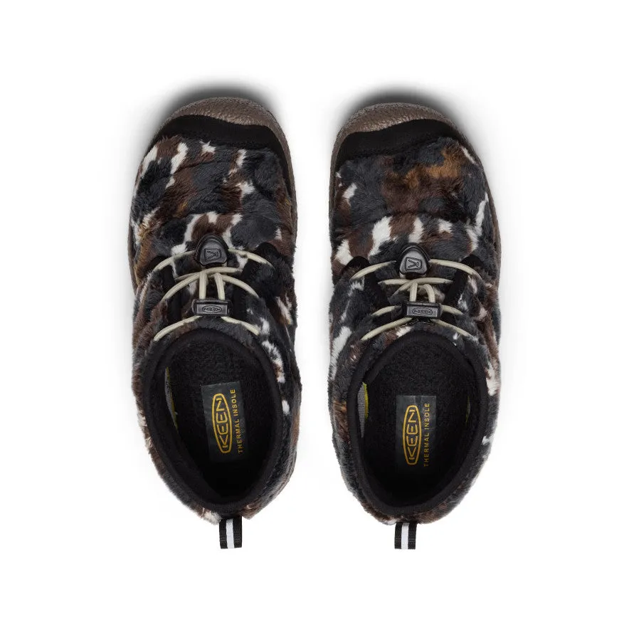 Big Kids' Howser II Waterproof Chukka  |  Black/Star White Grippy Outsole Trail Runner