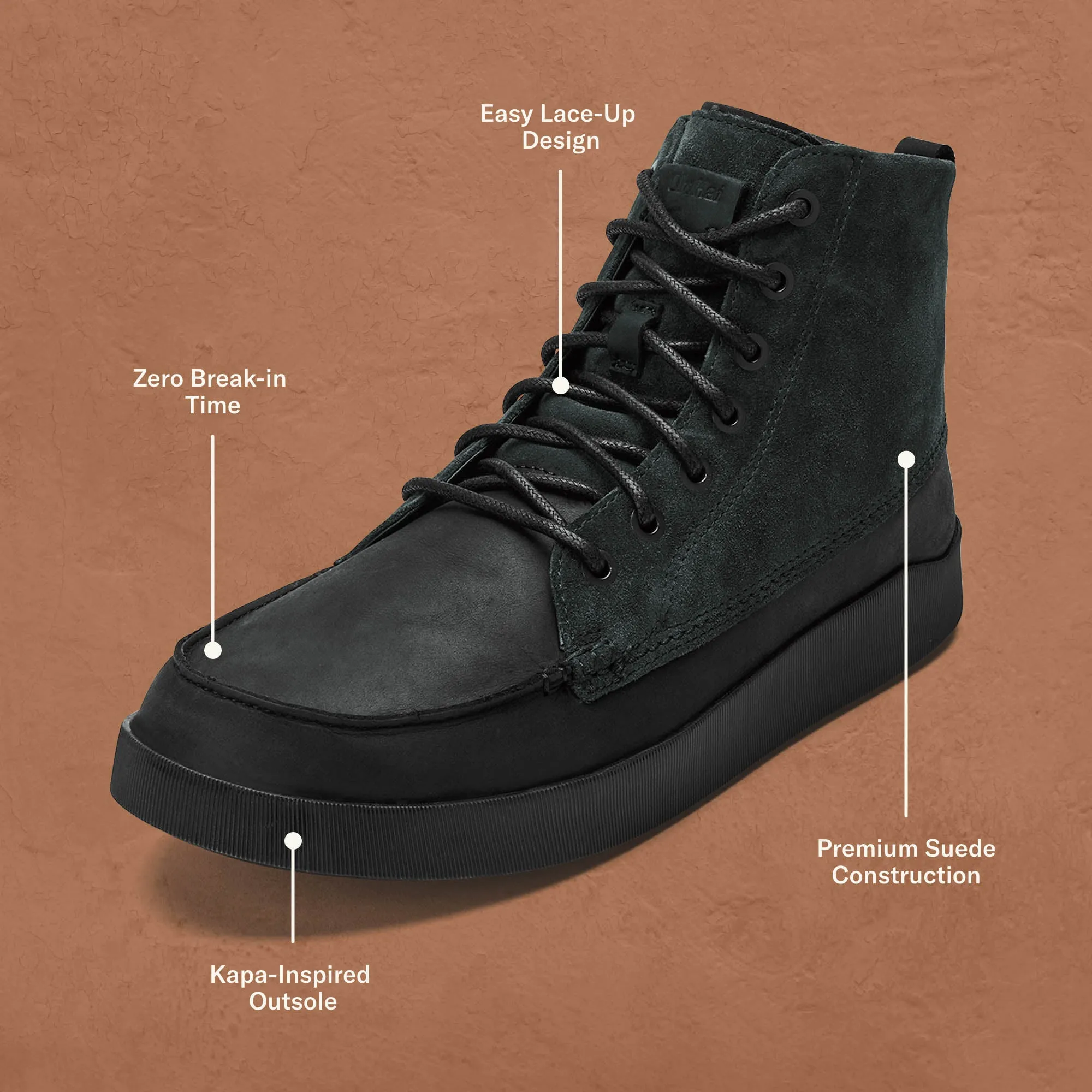 Mlina Suede - Lava Rock Soft Cushioning Ready Use