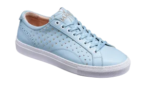 Isla - Pale Blue Calf / Studs simple design