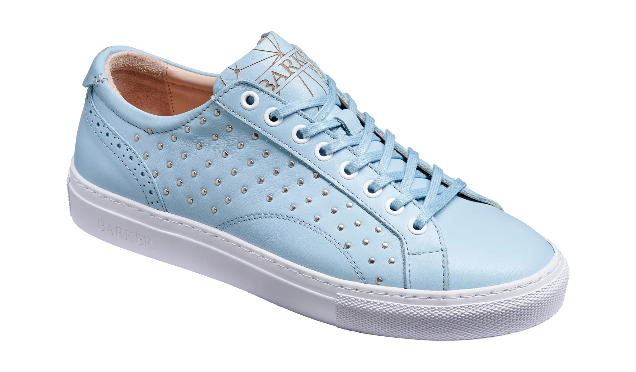 Quiet Response Subdued Color Isla - Pale Blue Calf / Studs