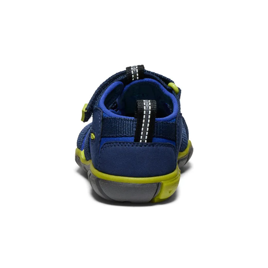 Simple Slip flexible shoes Little Kids' Seacamp II CNX  |  Naval Academy/Chartreuse