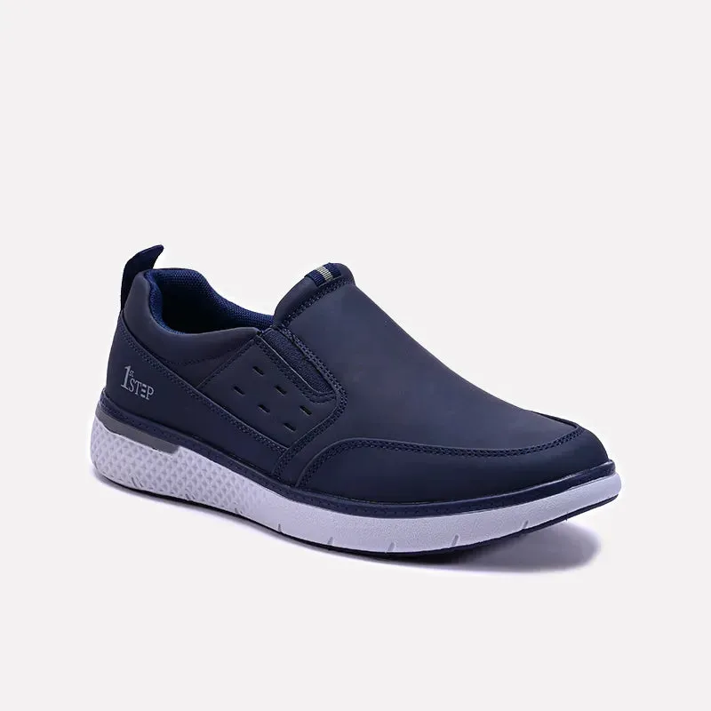 Shock Base City Strider Blue Sneaker Shoes 0120516