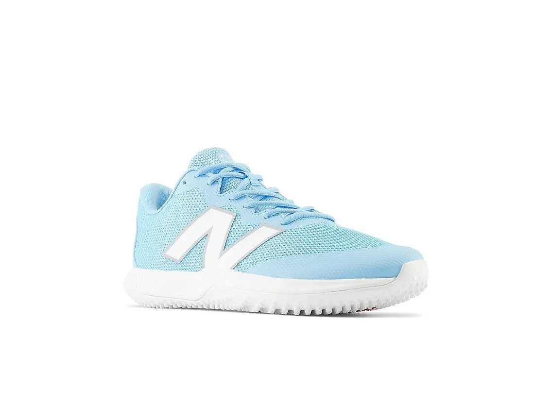 New Balance Men's FuelCell 4040 V7 Turf Baseball Shoes - Sky Blue / White - T4040TC7 All Terrain Stylish Commuters