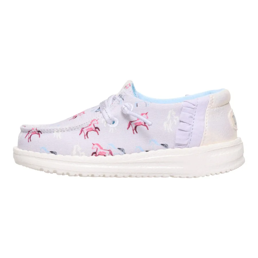 Wendy Toddler Unicorn Sparkle - Lilac Cushioned Upper