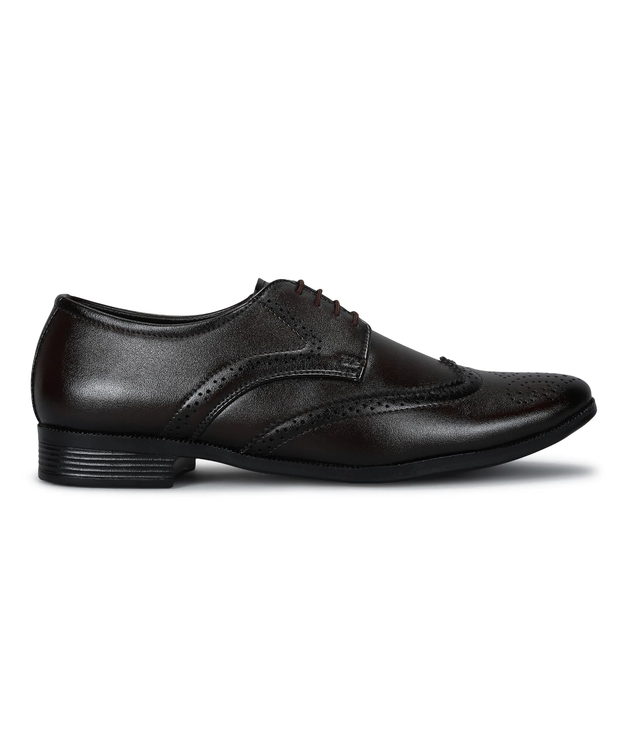 Paragon Men's Brown Formal Shoes| Trendy, Durable & Sturdy for Outdoor Wear elegant design Core Fit