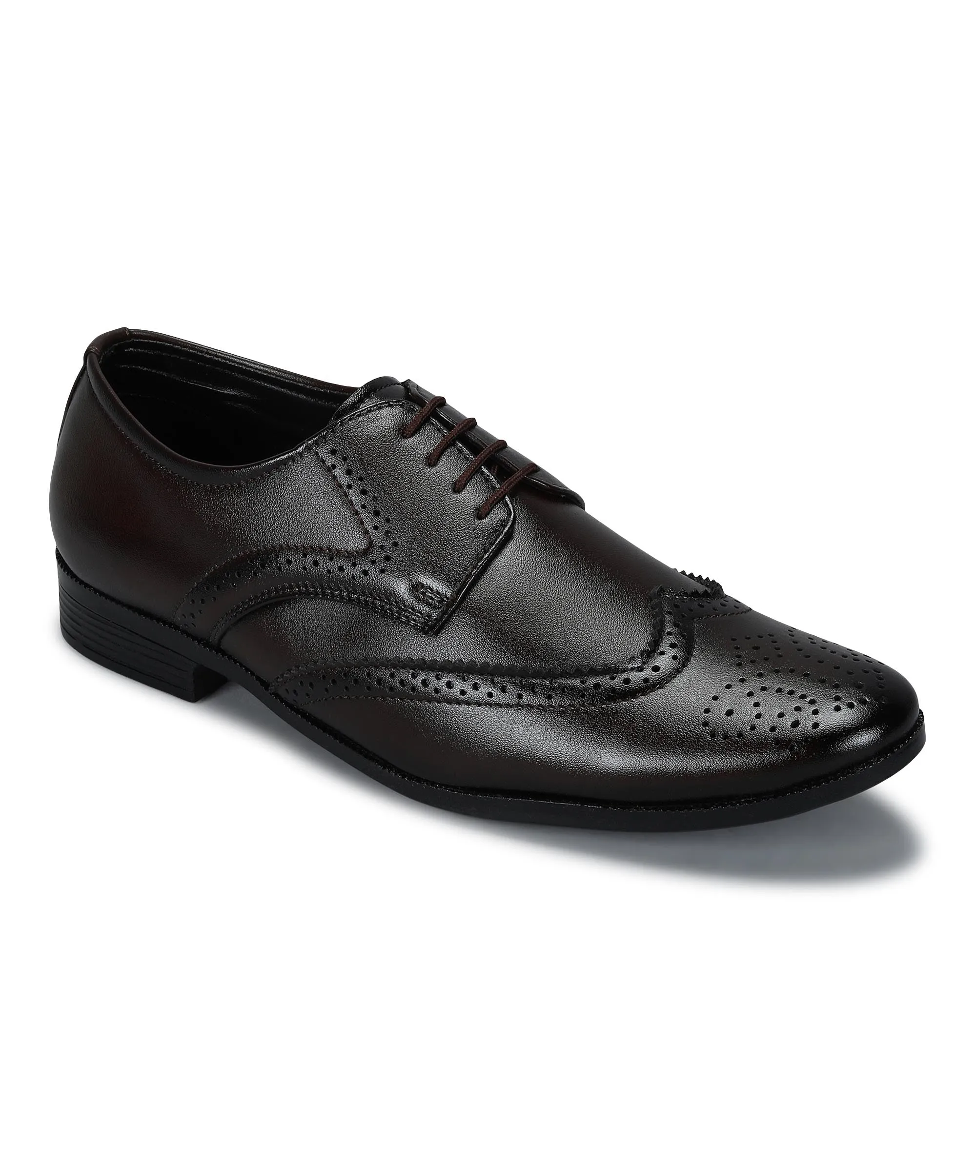 Sun Safe Paragon Men's Brown Formal Shoes| Trendy, Durable & Sturdy for Outdoor Wear