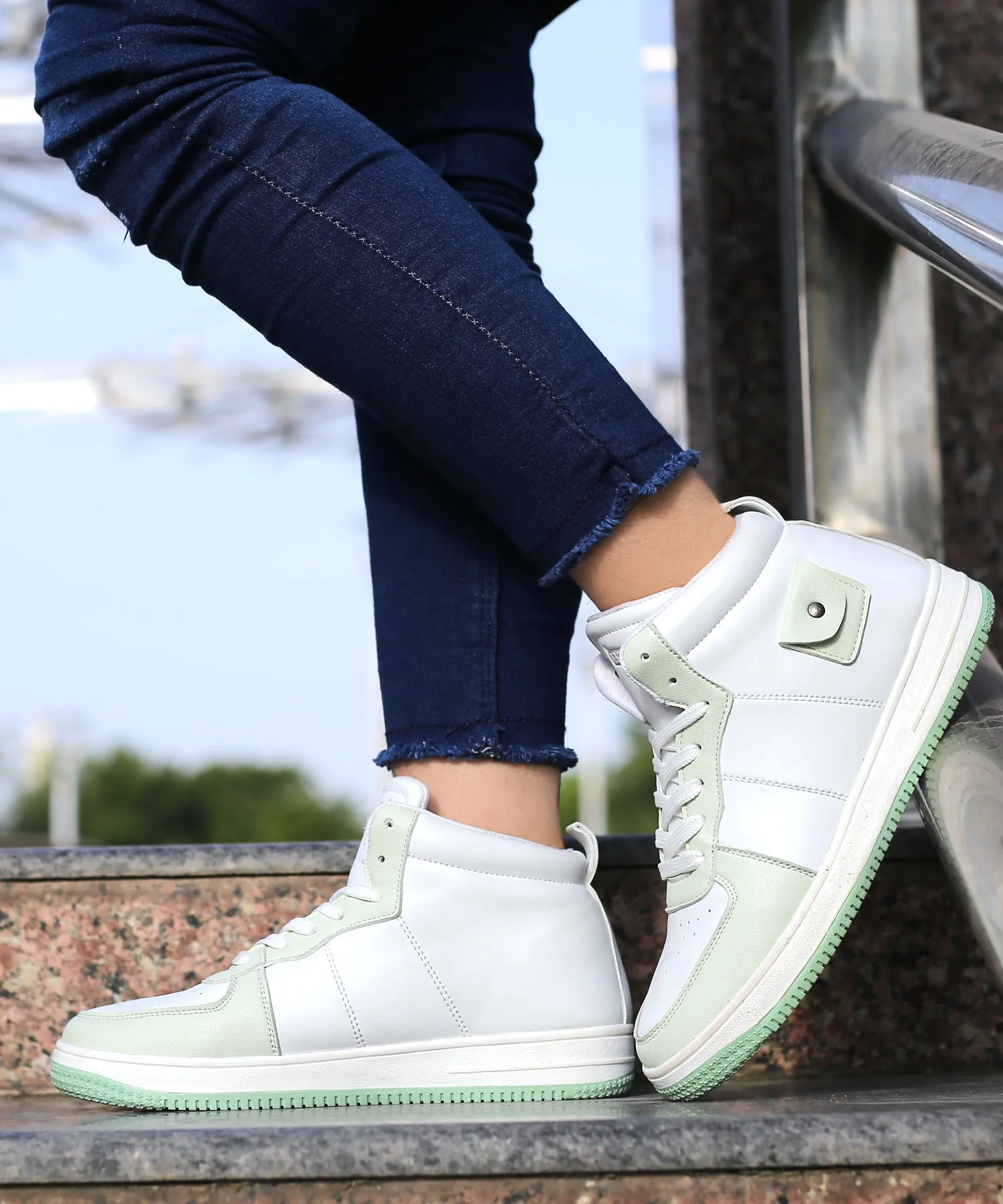 Elastic Sling Bacca Bucci STELLAR Mid-Top Fashion Women's Sneakers