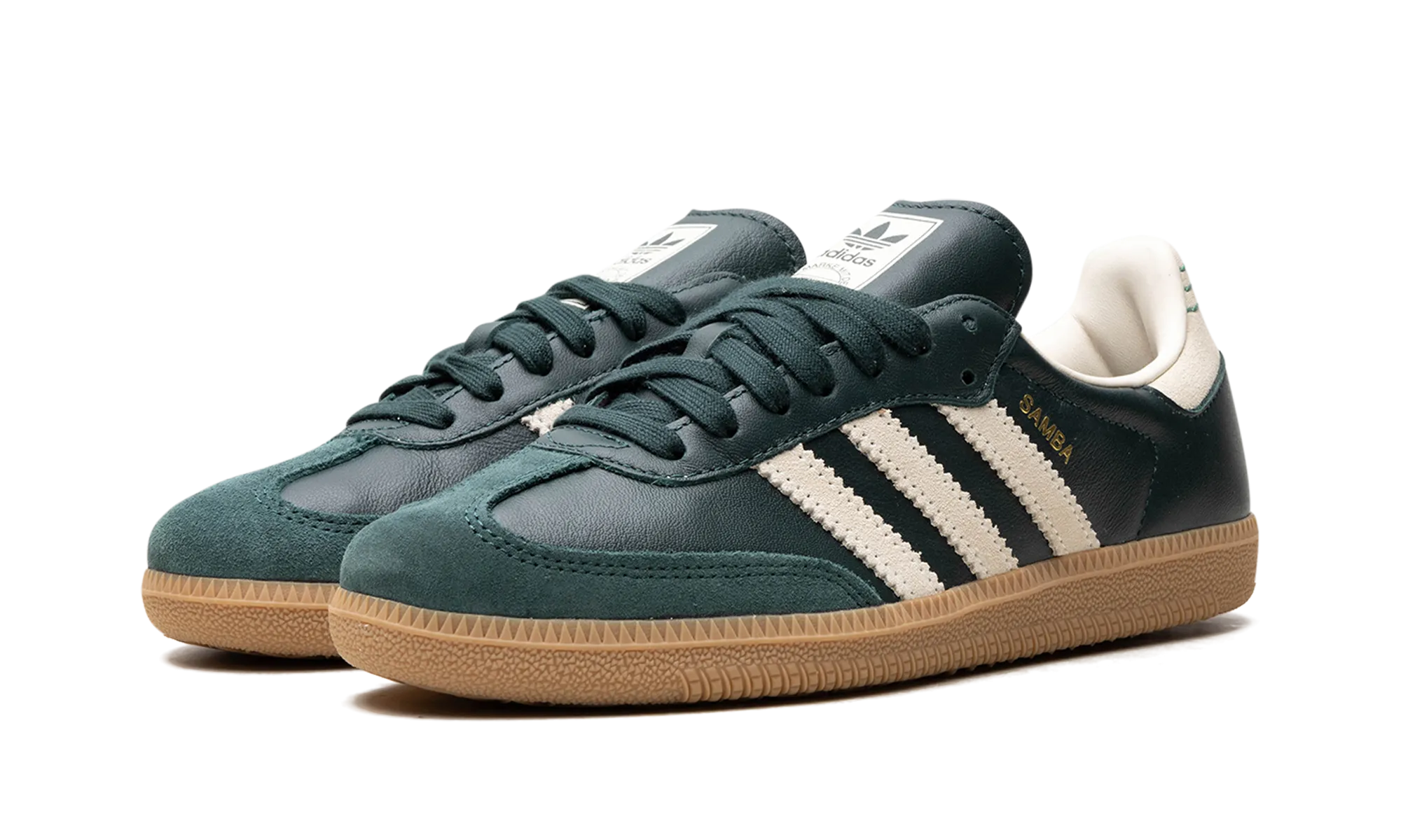 Samba OG "Shadow Green Cream White Gold Metallic" Smart Fit