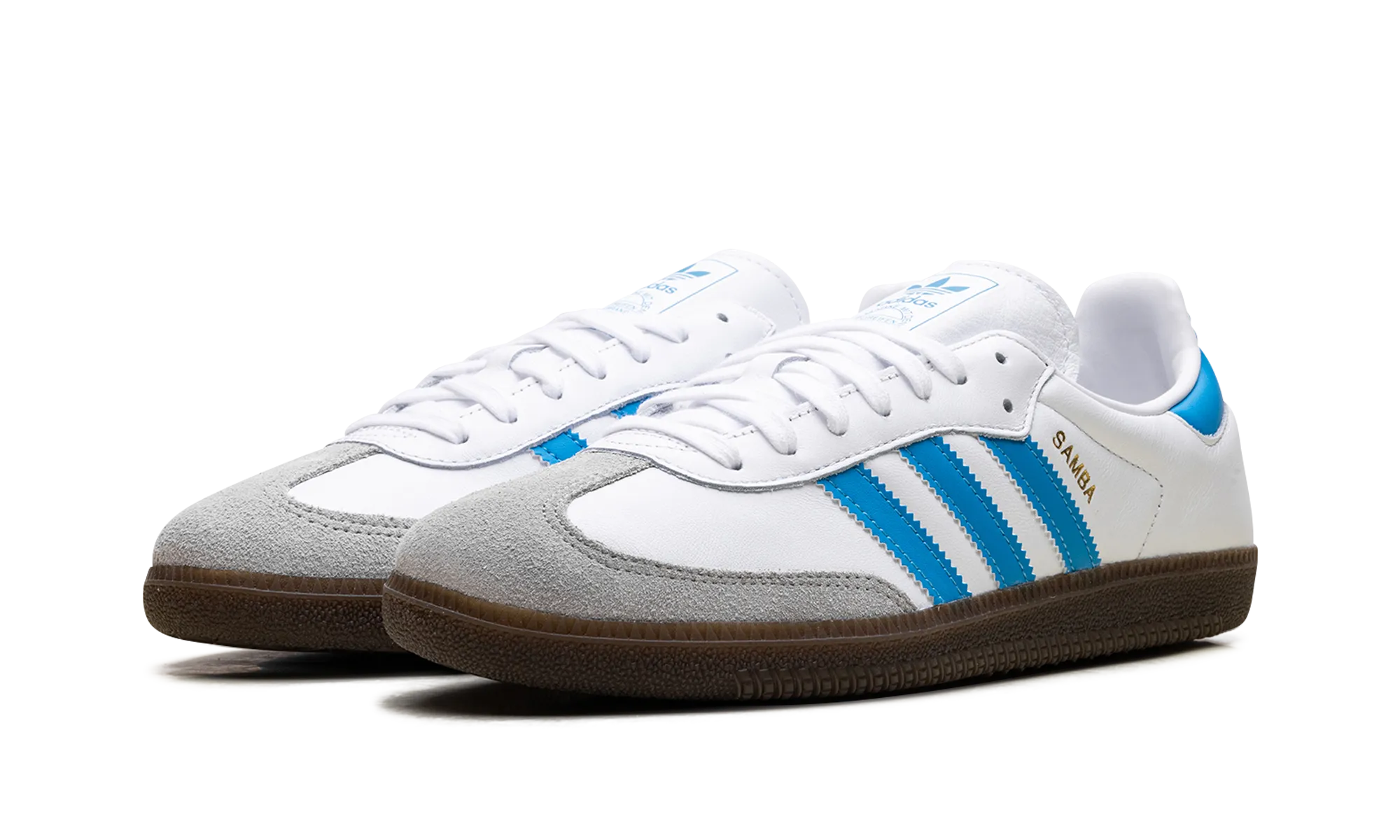 Kind Step Samba OG "White Shock Cyan"