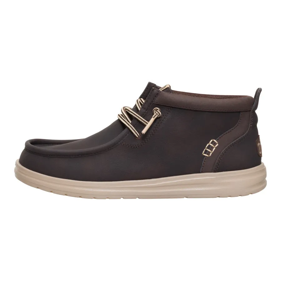 Wally Mid Gripr Classic - Mole Brown Climate Friendly Festival Ground