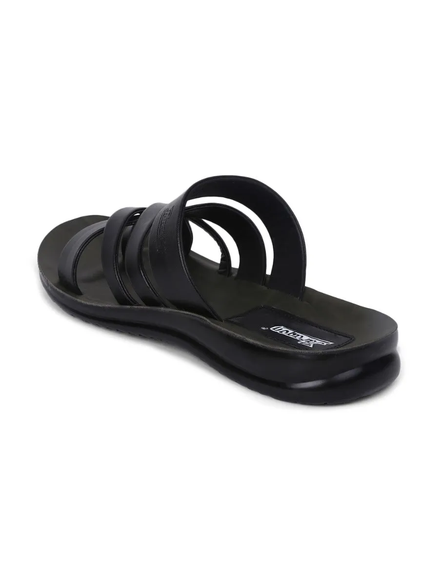 Tropical Leaf Paragon PUK2205G Men Stylish Sandals | Comfortable Sandals for Daily Outdoor Use | Casual Formal Sandals with Cushioned Soles