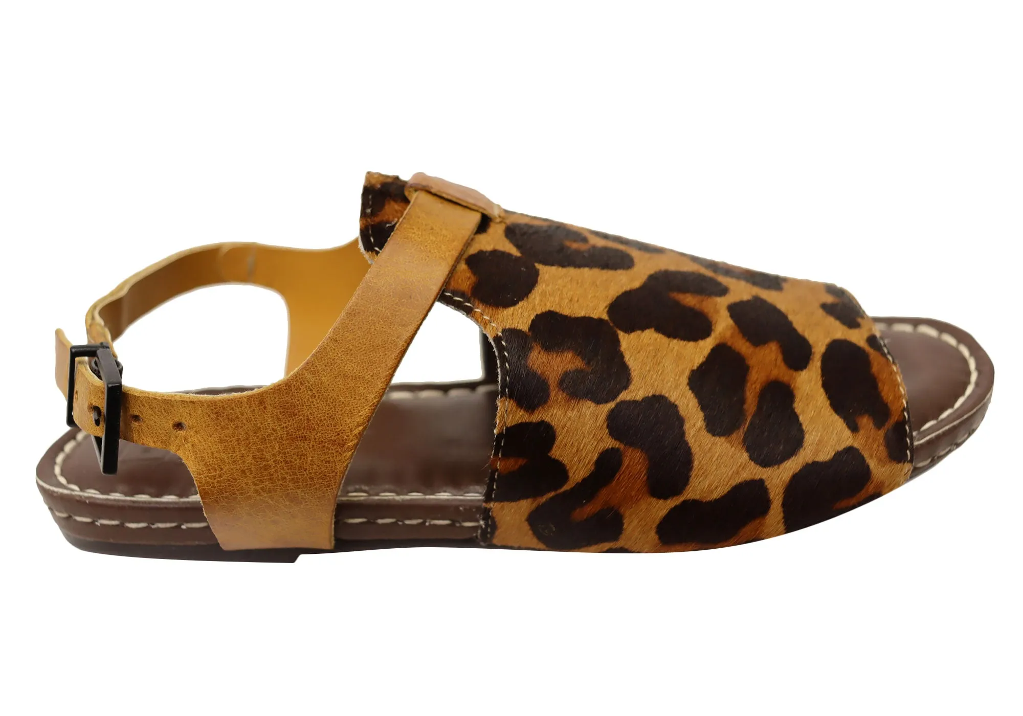 Back Help Durable Sole Via Paula Carmen Womens Brazilian Comfortable Leather Sandals