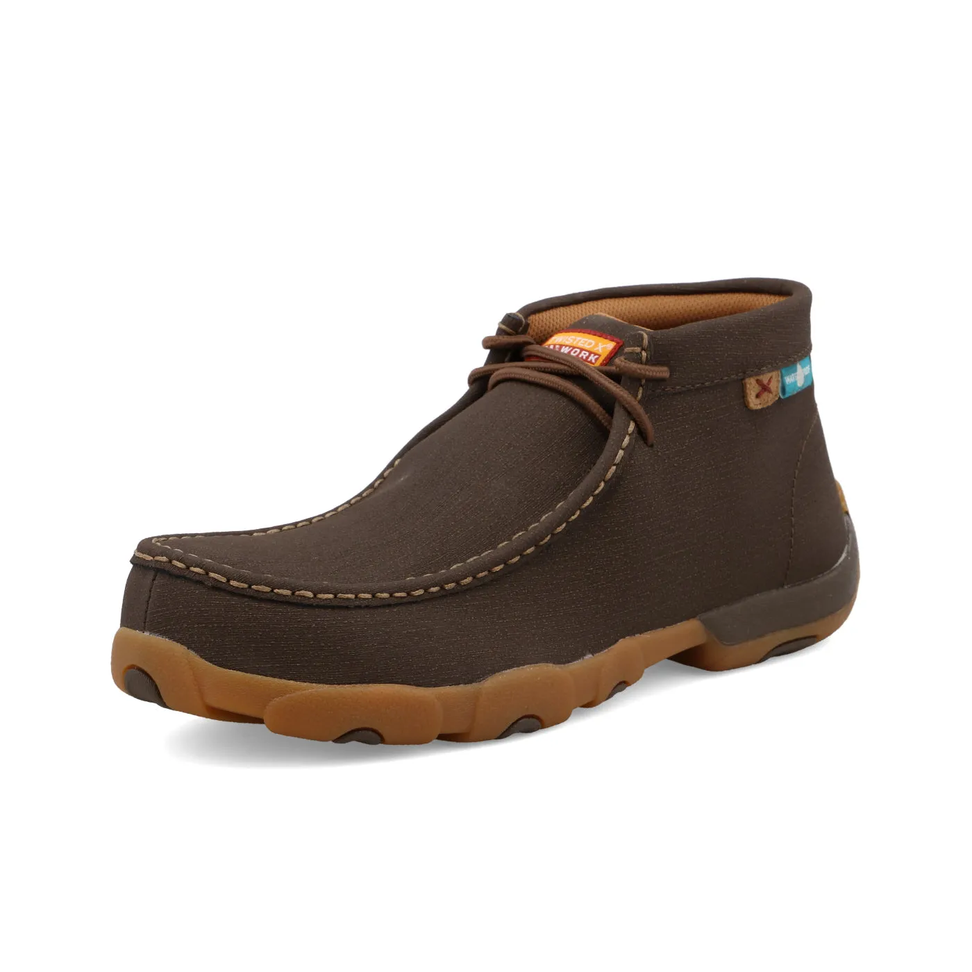 Twisted X Nano Chocolate Men's Casual Shoe Memory   foam Peak Path