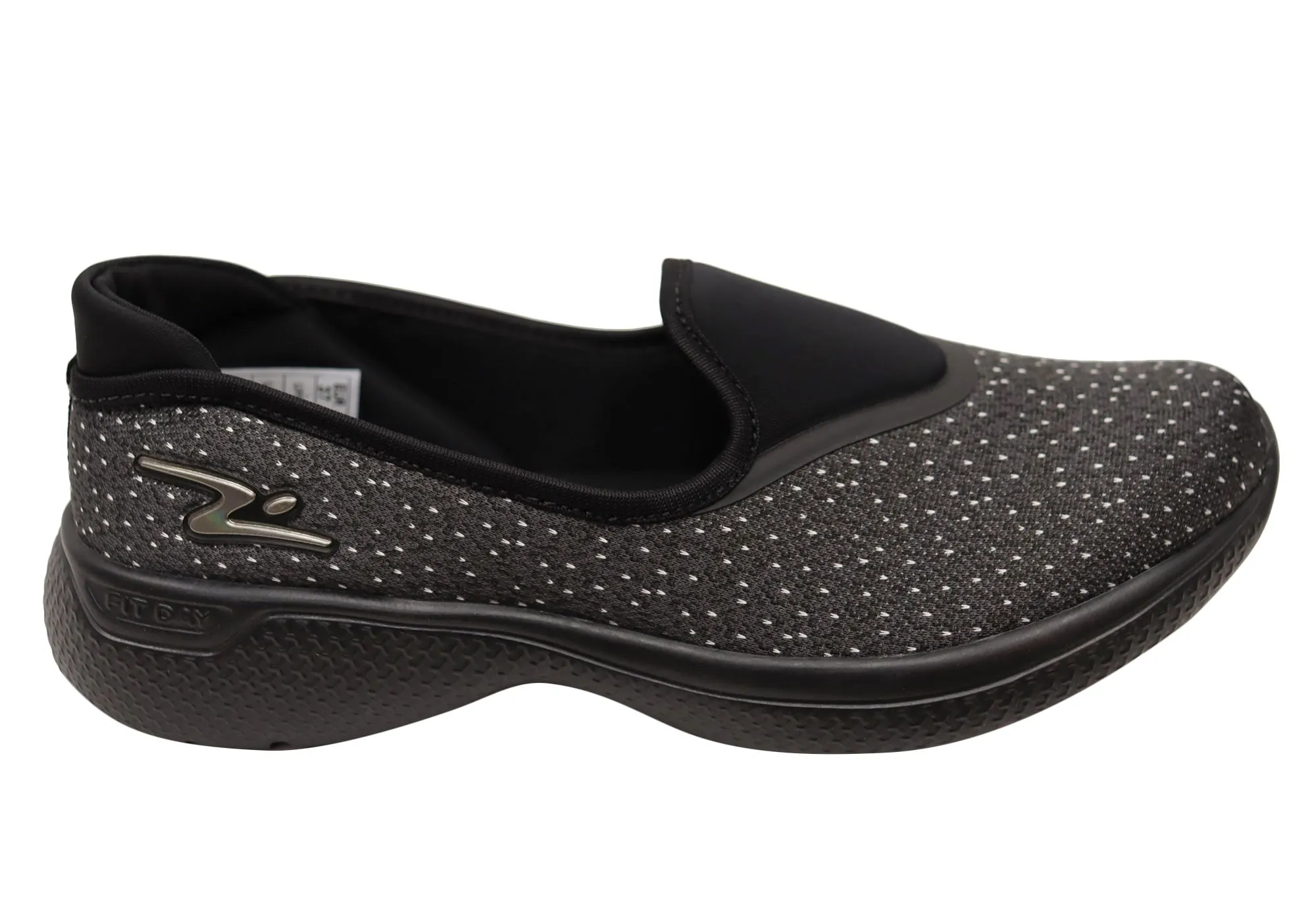 Neutral palette Flexible Steps Adrun Cove Womens Comfortable Slip On Shoes Made In Brazil