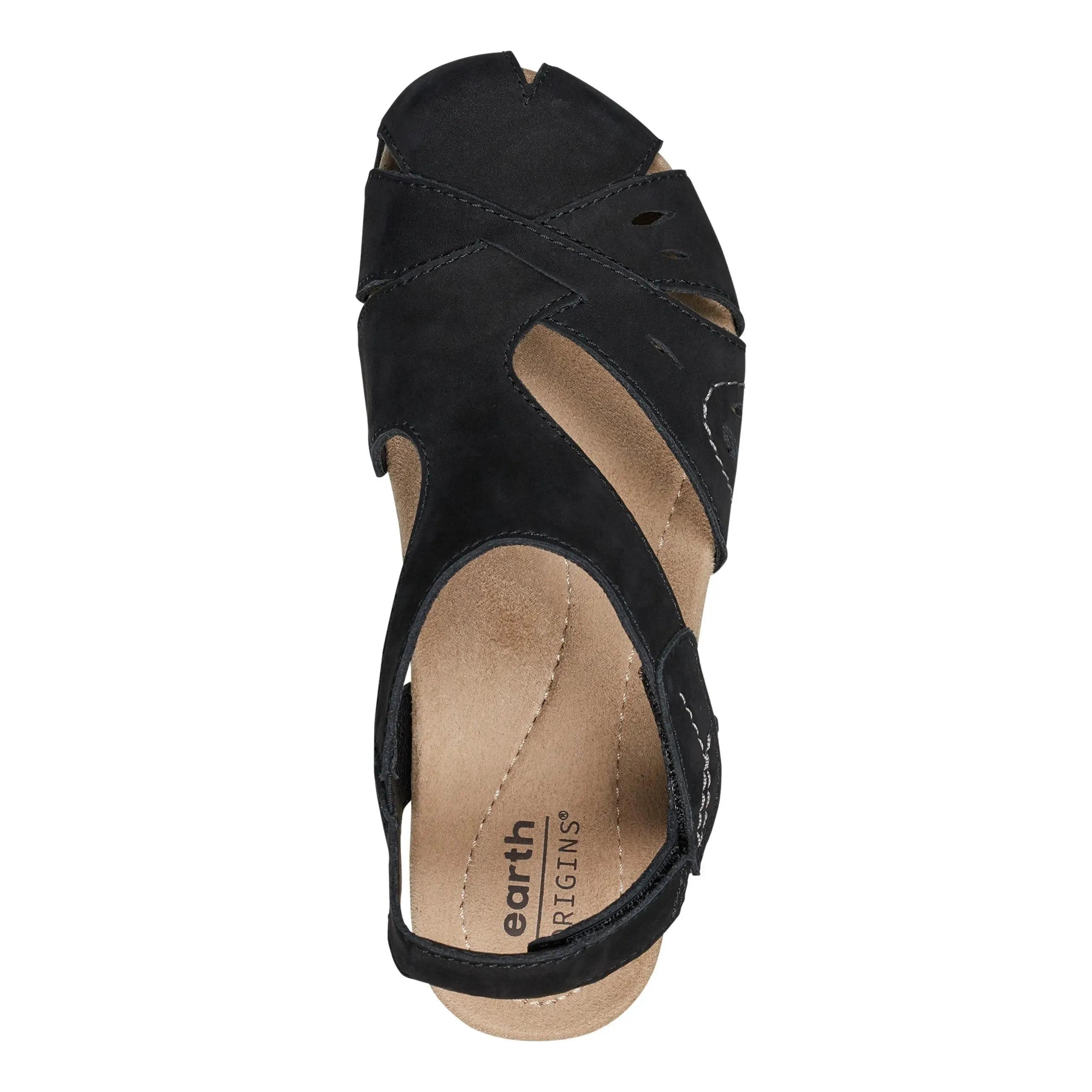 Birdine Casual Round Toe Slip-on Sandals Memory Foam Airport Travel