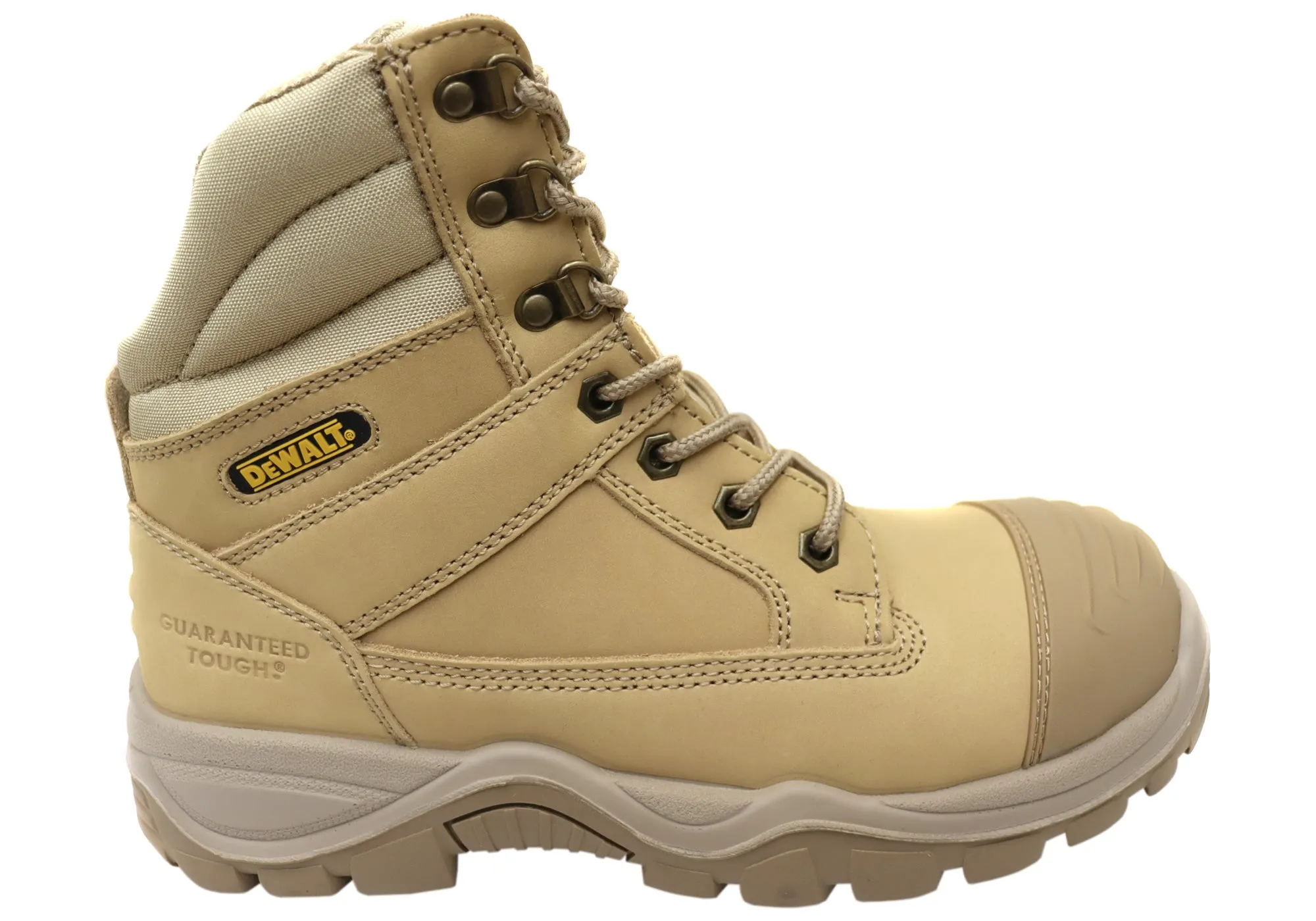 DeWALT PROComfort Toner Mens Side Zip Leather Safety Boots Cold resistant Breathable Mountain Climber