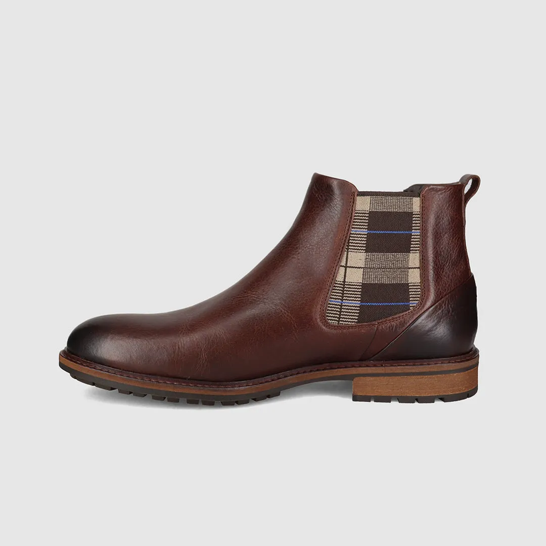 On The Go Eva Midsole Faraday Chelsea Boots Dark Brown