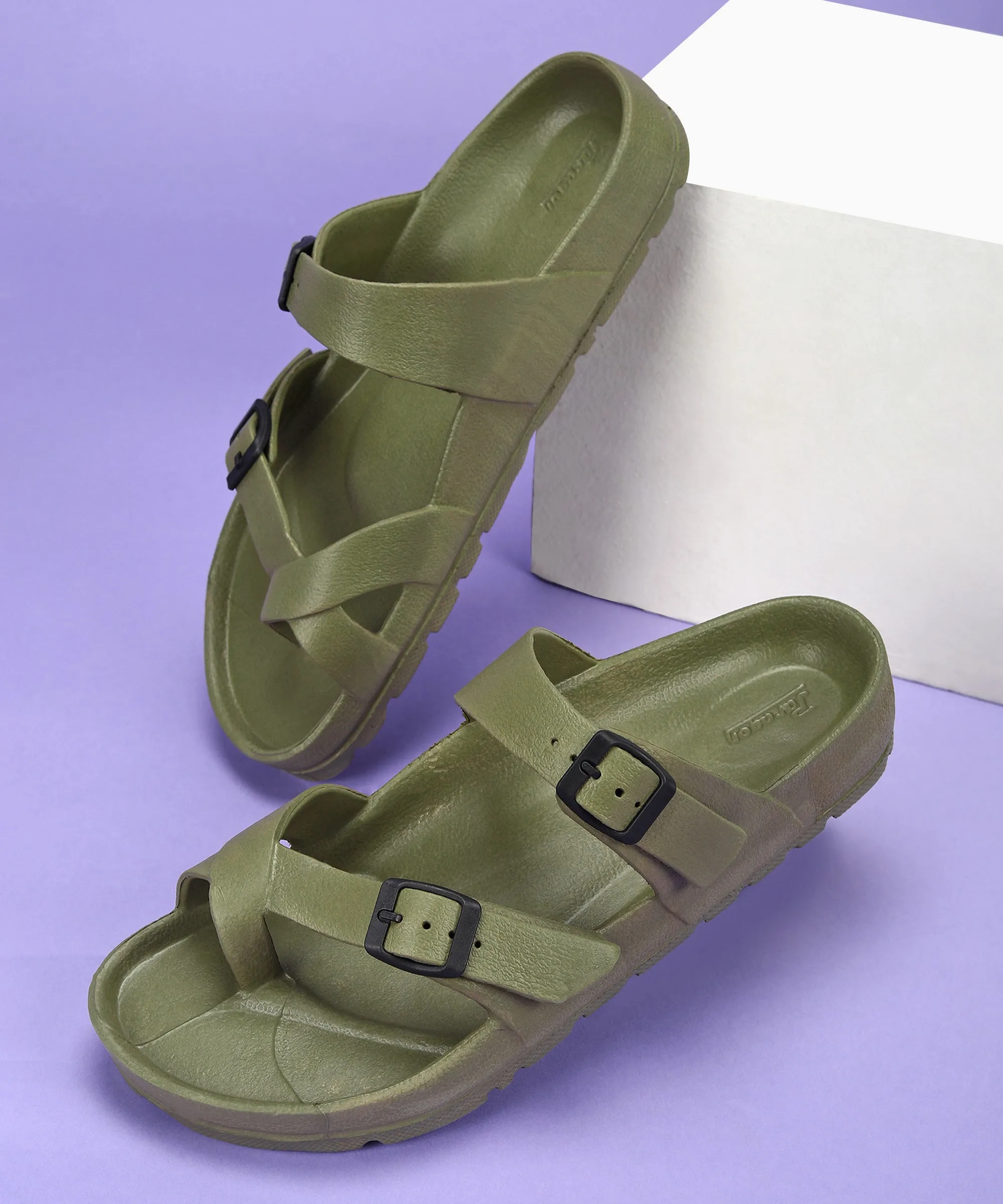 Paragon EVK3408G Trendy Comfortable Lightweight Indoor Outdoor Dailywear Slippers Cool Fit Handmade