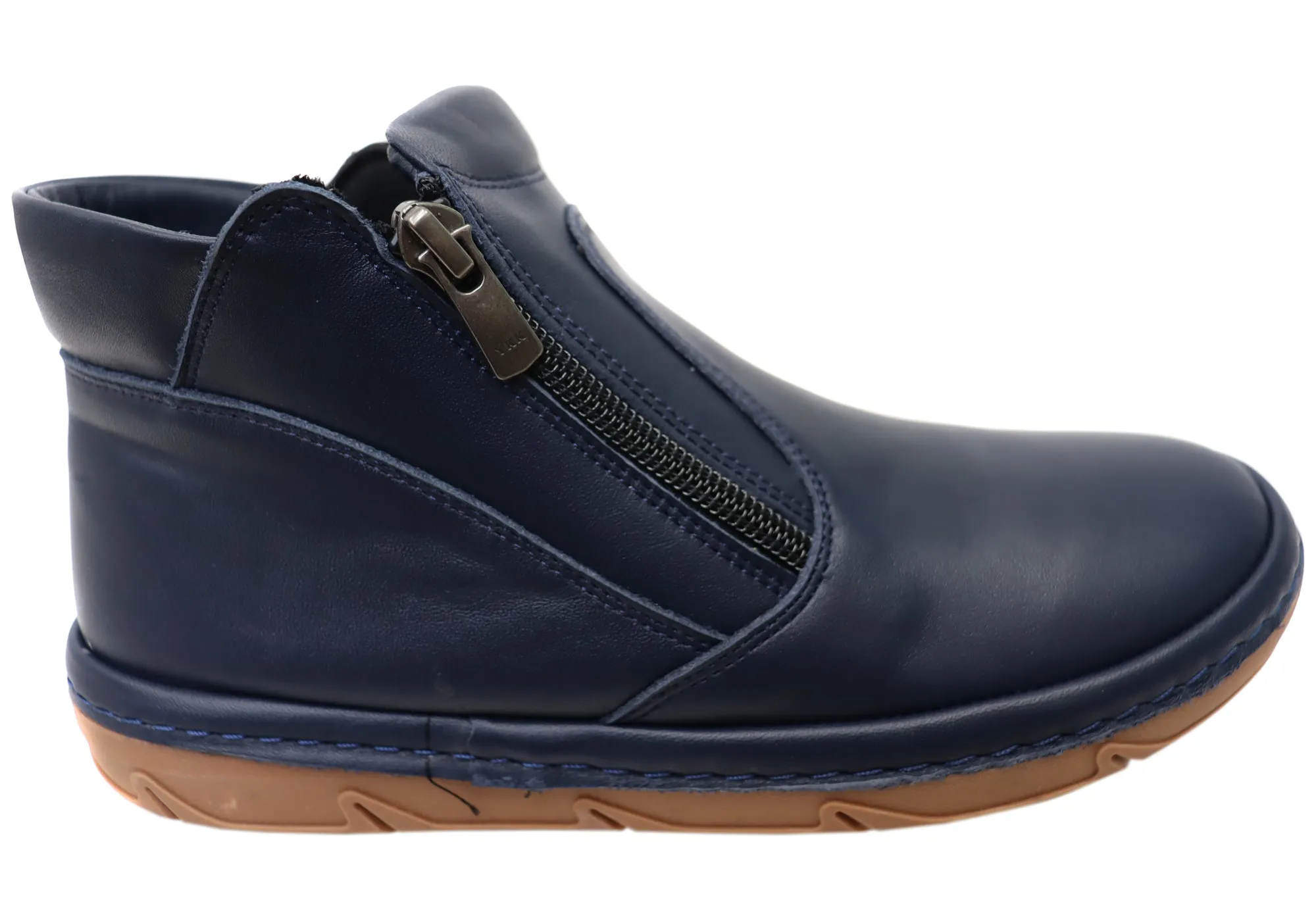 Orizonte Maia Womens European Comfortable Leather Ankle Boots Quick Drying Cold Weather Commuter Dad Mode