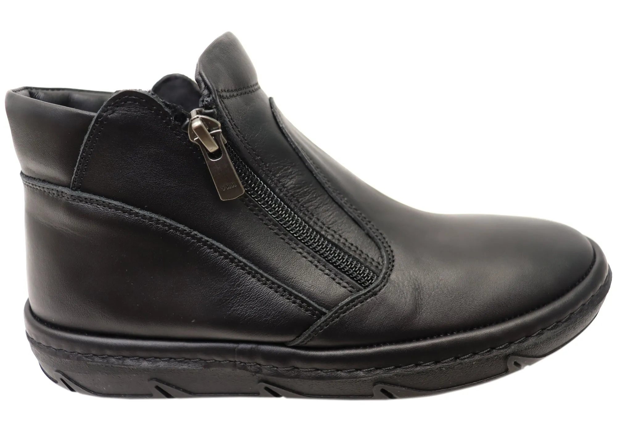 Sleek Style Orizonte Maia Womens European Comfortable Leather Ankle Boots