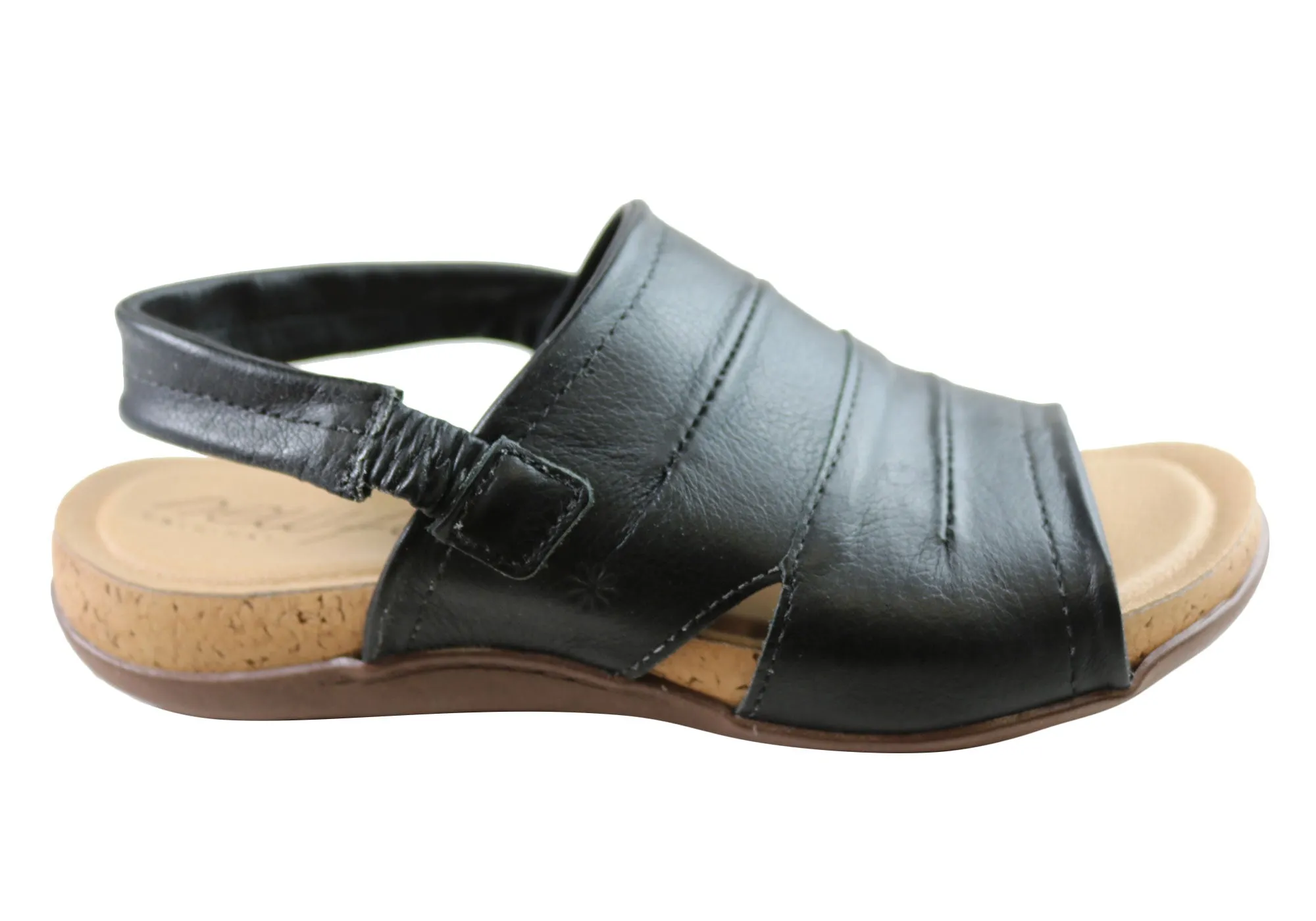 New Face Habour Womens Comfortable Leather Sandals Made In Brazil Relaxed Fit