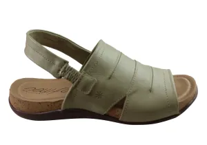 New Face Habour Womens Comfortable Leather Sandals Made In Brazil Relaxing Sandals Active Summer Footwear