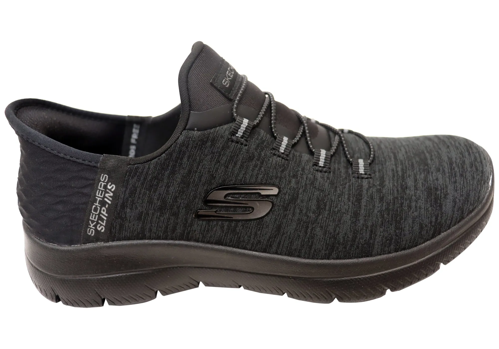 Skechers Womens Slip Ins Summits Dazzling Haze Comfortable Shoes Road Performance Breathable Grip