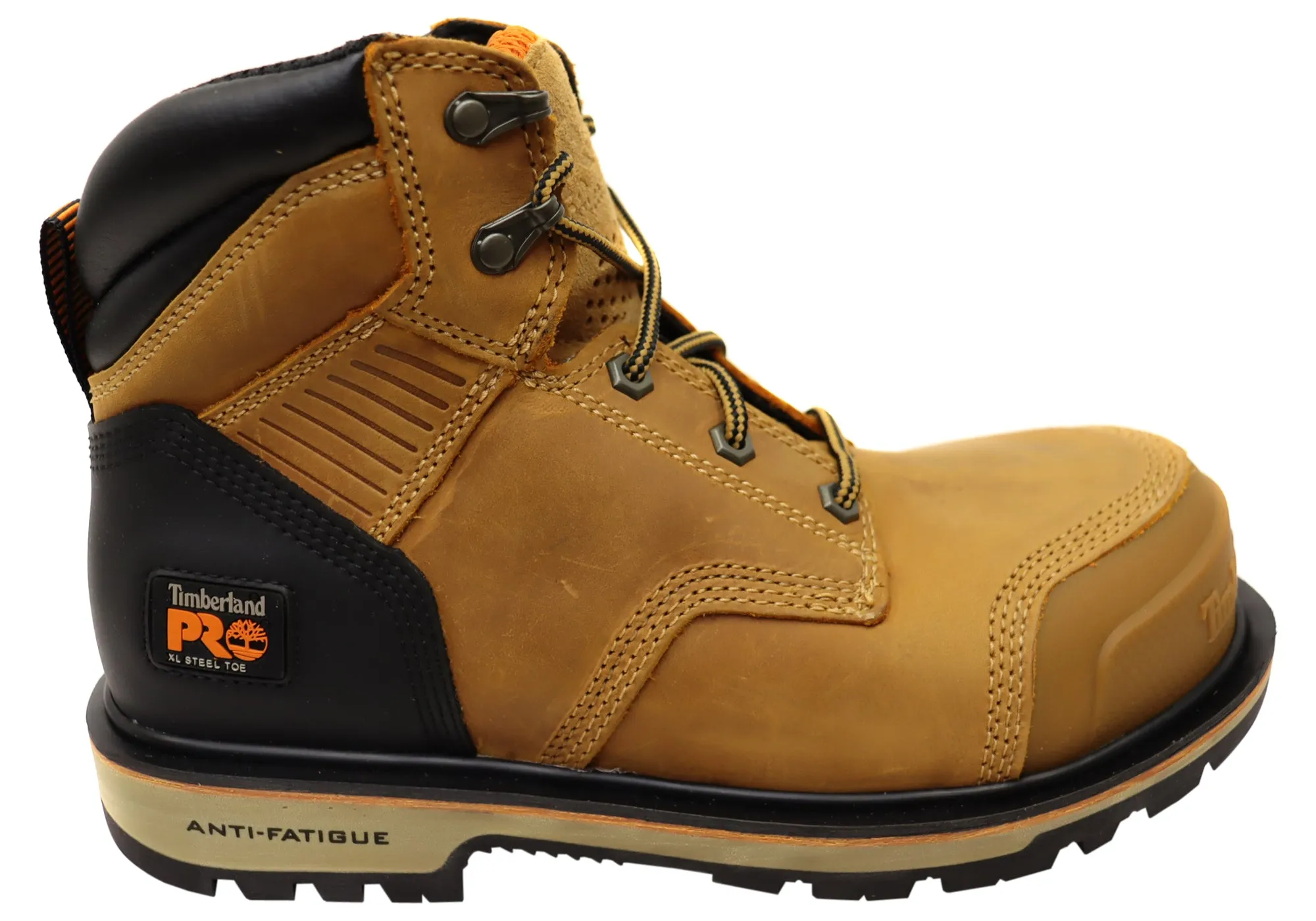 Classic Color Tough Weather Timberland Mens Pro Ballast 6 Inch Steel Toe Leather Work Boots
