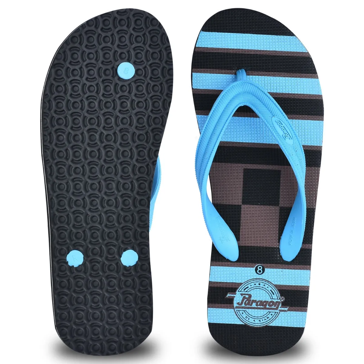 Paragon  HWK3703G Men Stylish Lightweight Flipflops | Casual & Comfortable Daily-wear Slippers for Indoor & Outdoor | For Everyday Use Quick Slip-On Design