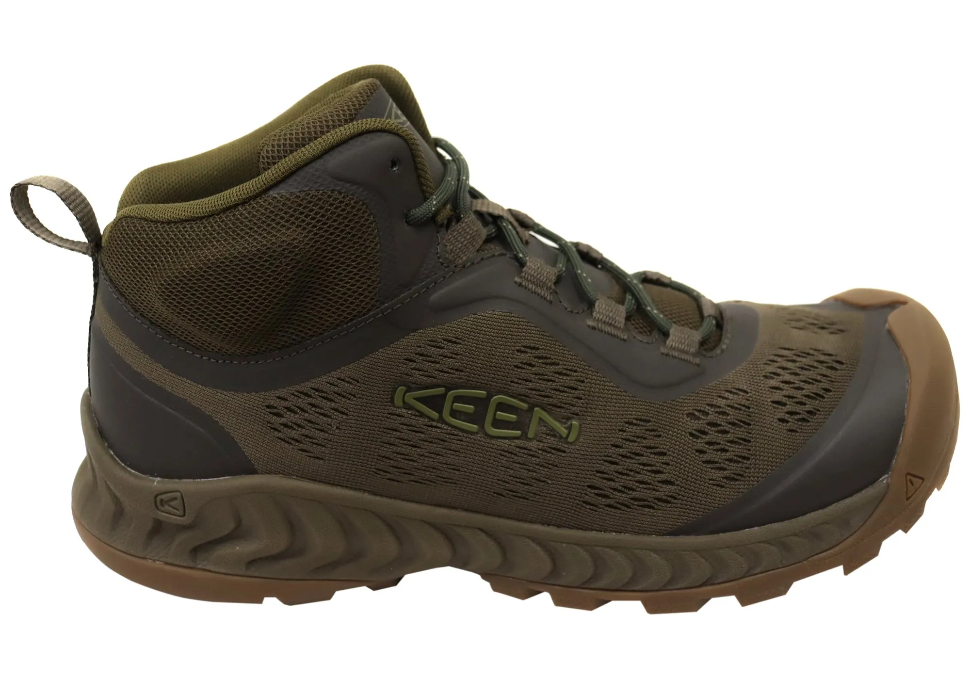 Keen Mens Comfortable Lace Up NXIS Speed Mid Boots Thermal Core Mountain Hike