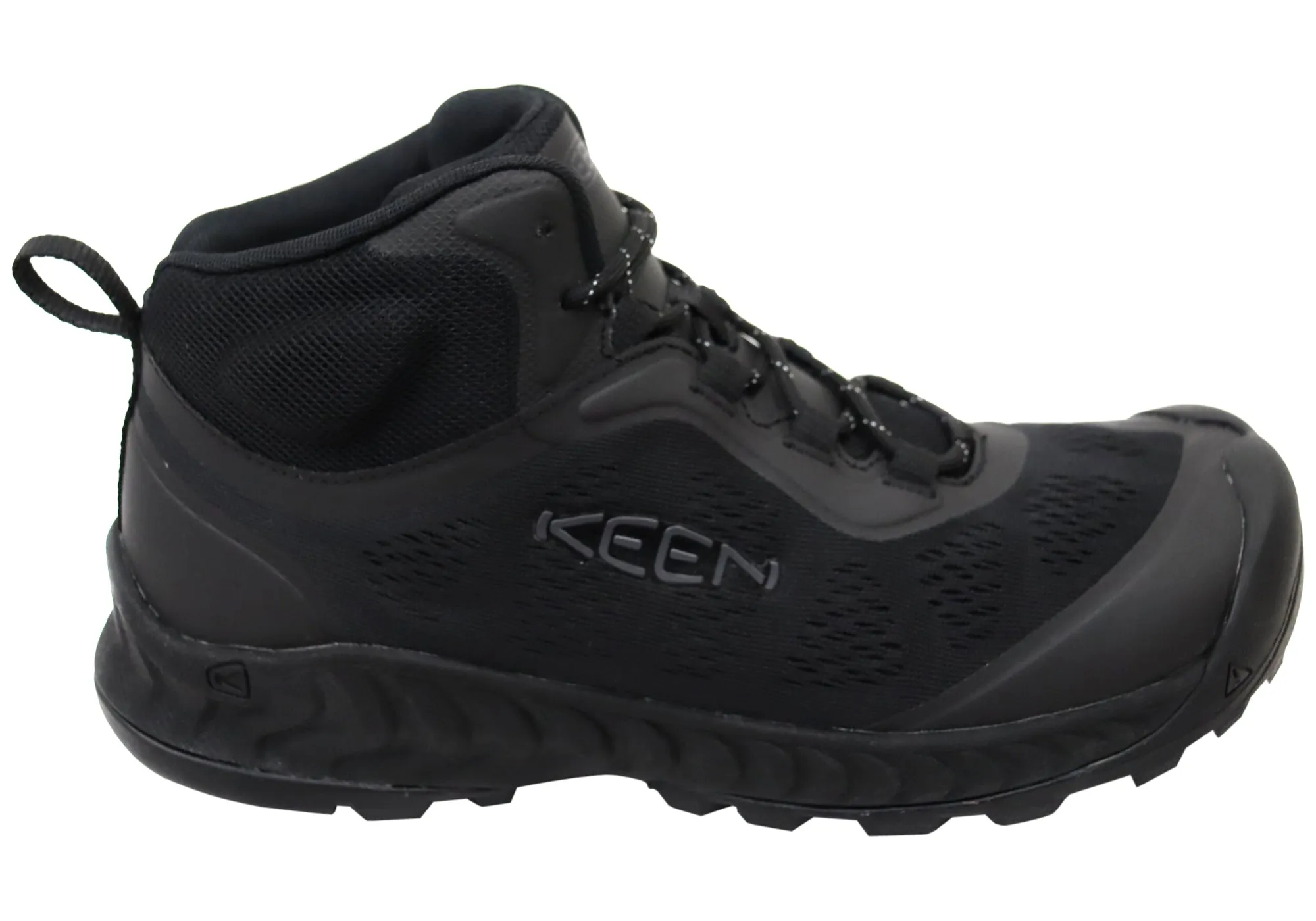 Flat Form Eco Material Hiking Trails Keen Mens Comfortable Lace Up NXIS Speed Mid Boots