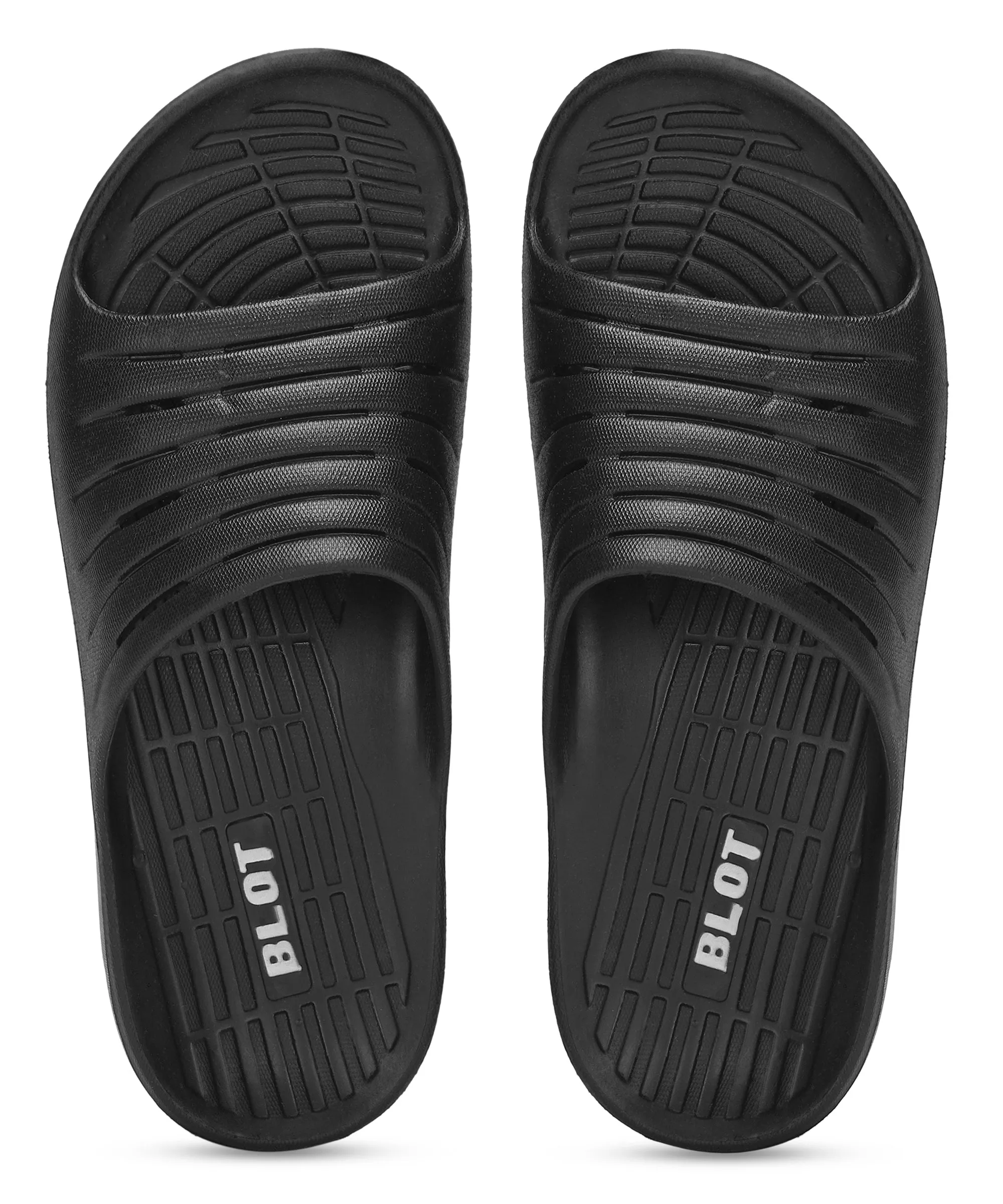 Paragon Blot K10910G Men Casual Sliders | Stylish Trendy Lightweight Slides | Casual & Comfortable Slippers | For Everyday Use Toe Thong Sporty Footwear
