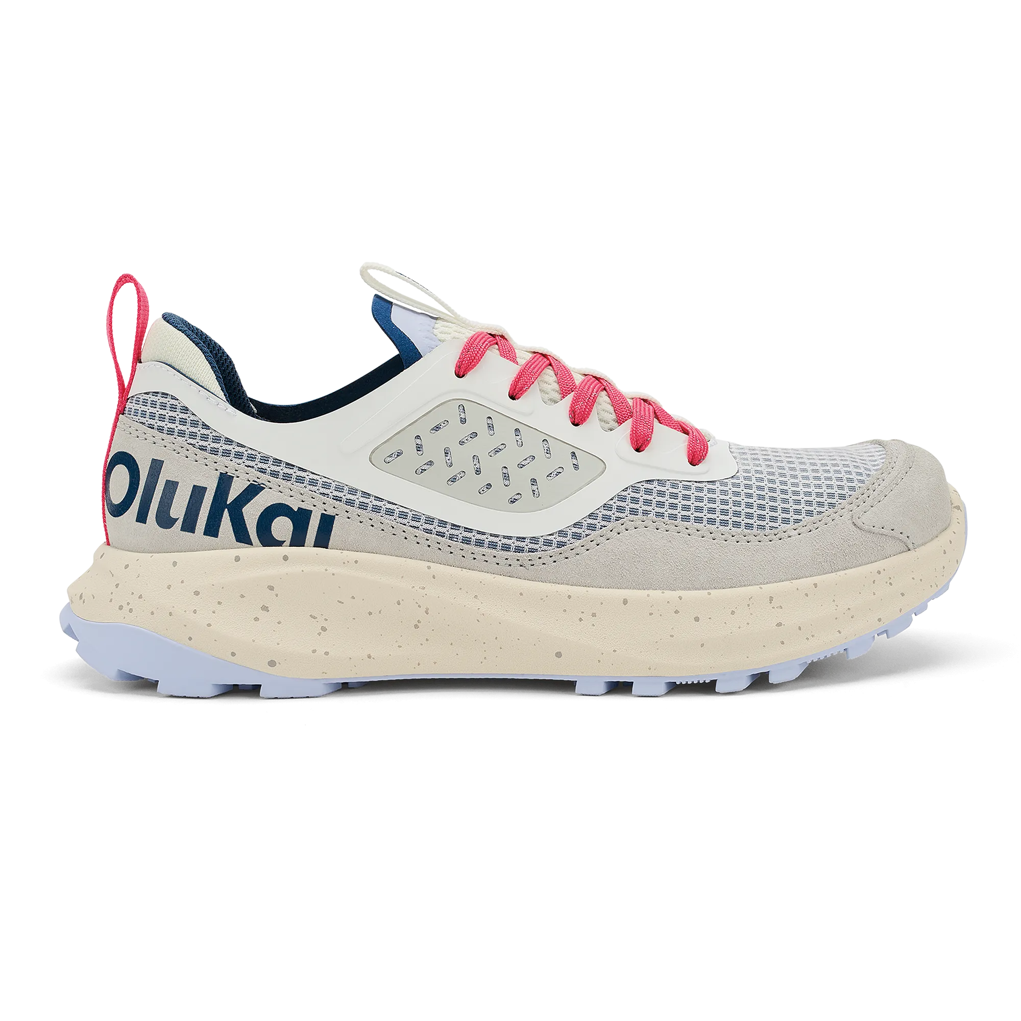 Molded Heel Counter Makiki  -  Bright White / Coastal Blue