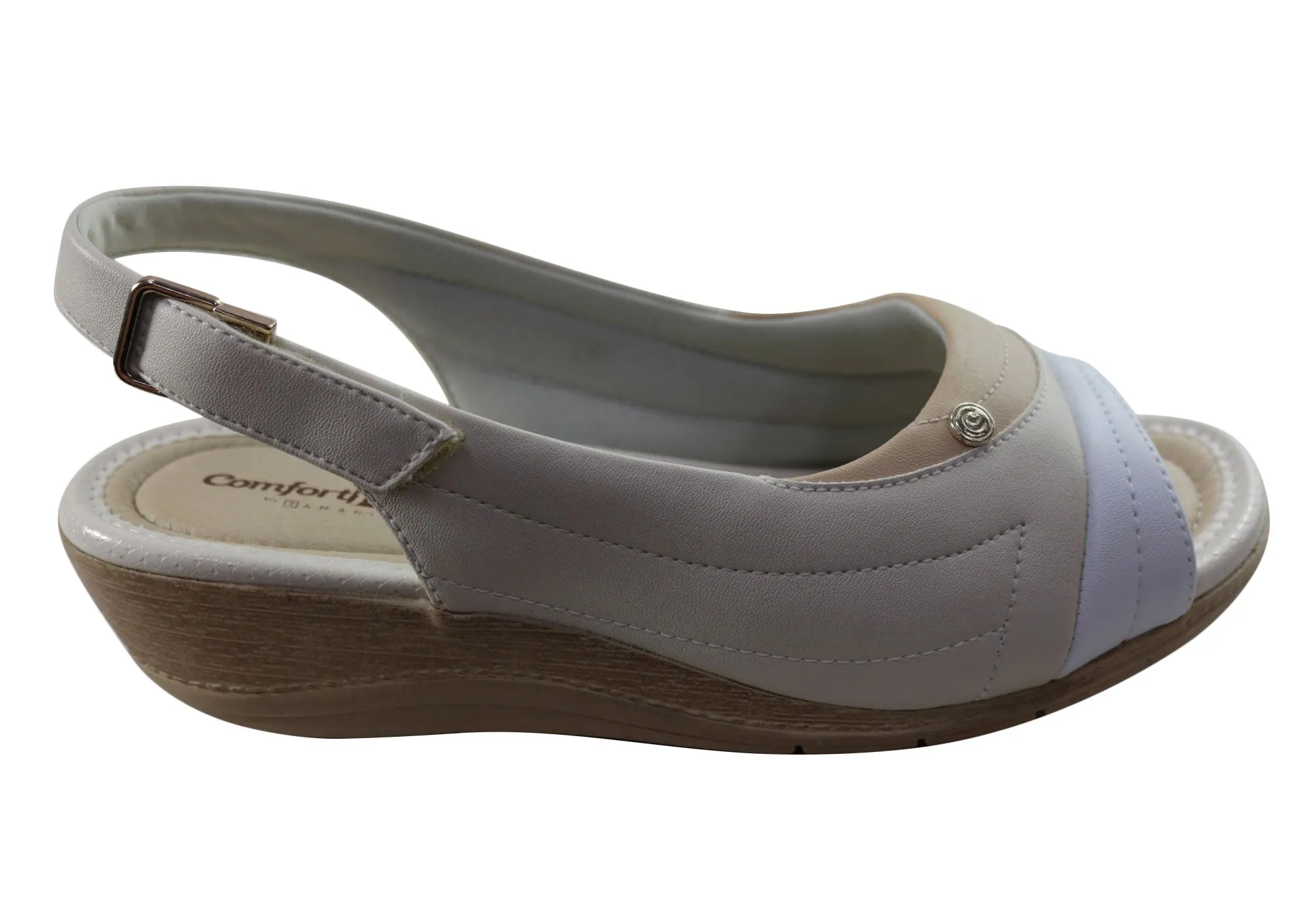 Comfortflex Keepler Womens Comfortable Wedge Sandals Made In Brazil Fashionable Comfort