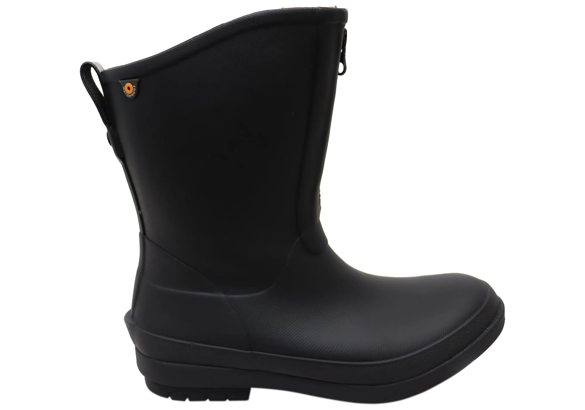 Grippy Outsole Daily Walks Bogs Womens Amanda Plush II Zip Casual Waterproof Boots