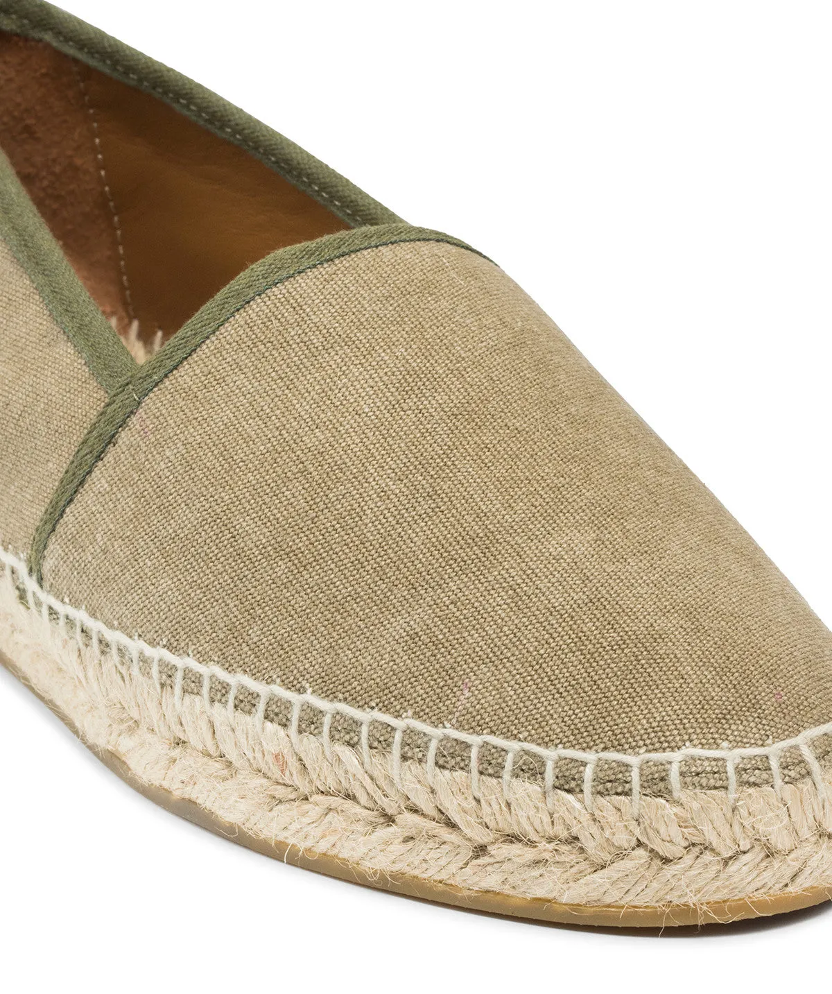 Compression resistant Espadrilles INDIANA Olive