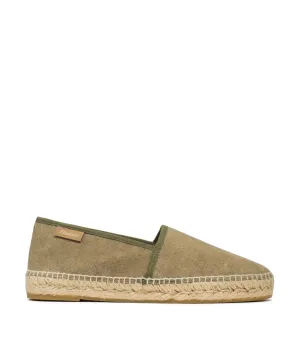 Espadrilles INDIANA Olive Patent Finish
