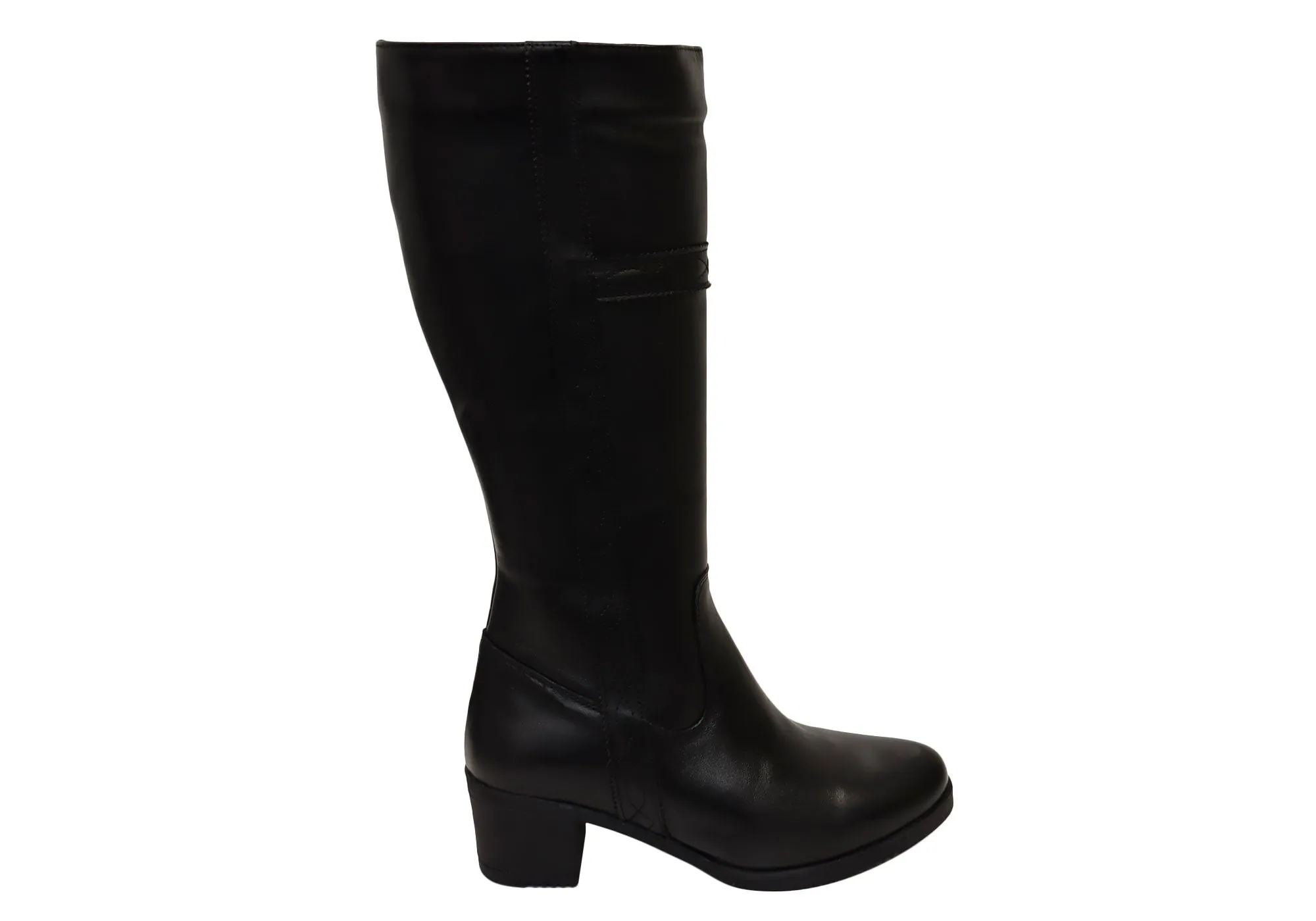 Airport Look british retro Orizonte Womens Expo European Comfortable Leather Knee High Boots
