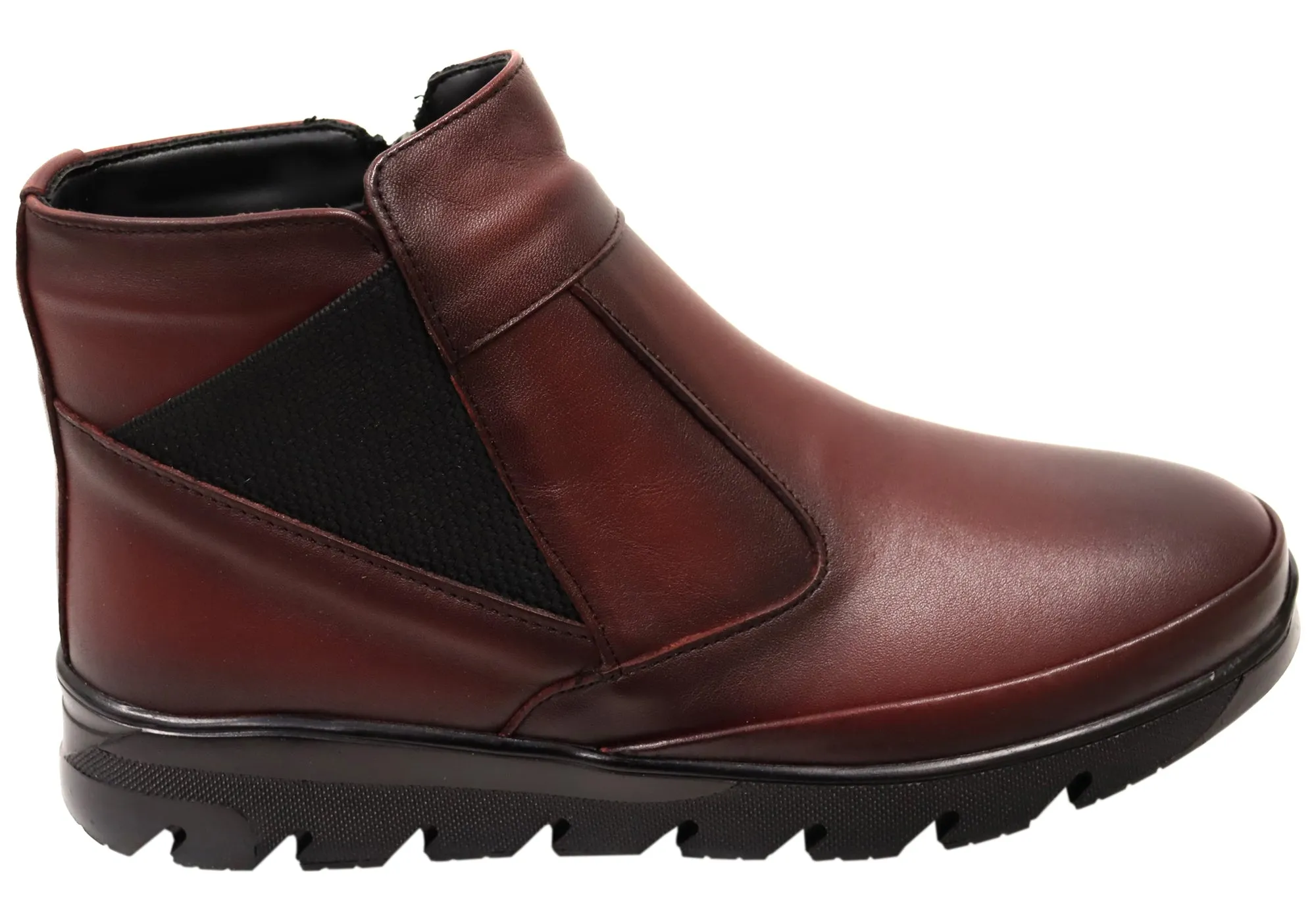 Leather Comfort Superior Design Orizonte Austina Womens European Comfortable Leather Ankle Boots